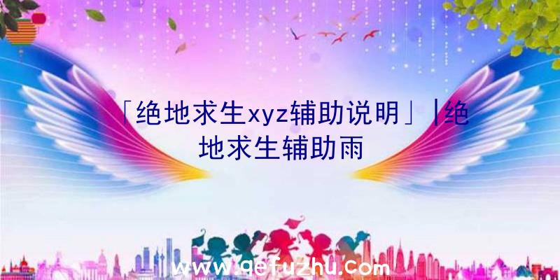 「绝地求生xyz辅助说明」|绝地求生辅助雨